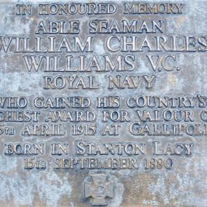 Memorial to AS William Charles Williams VC